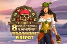 8 Golden Skulls of Holly Roger Megaways