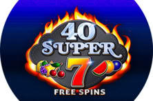 40 Super 7 Free Spins