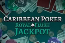 Caribbean Poker Royal Flush Jackpot
