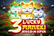 3 Lucky Maneki Hold N Spin™