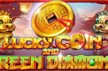 Lucky Coin And Green Diamond