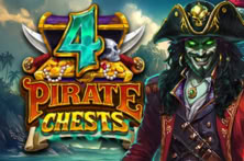 4 Pirate Chests