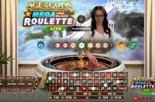 Age of the Gods Mega Fire Blaze Jackpot Roulette Live