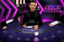 Super Boost Blackjack VIP
