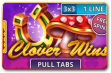 Clover Wins Pull Tabs