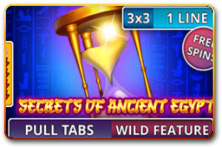 Secrets Of Ancient Egypt Pull Tabs