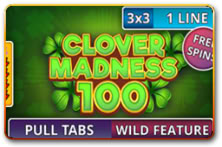 Clover Madness 100 Pull Tabs