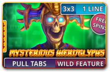 Mysterious Hieroglyphs Pull Tabs