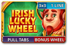 Irish Lucky Wheel Pull Tabs