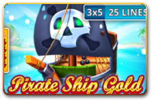 Pirate Ship Gold
