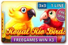 Royal Rio Birds 3x3