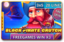 Black Pirate Crutch