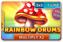 Rainbow Drums 3x3