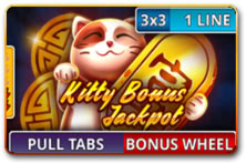 Kitty Bonus Jackpot Pull Tabs