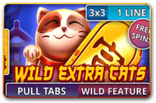Wild Extra Cats Pull Tabs