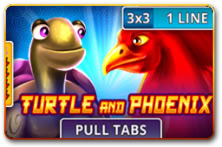 Turtle And Phoenix Pull Tabs