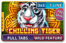 Chilling Tiger Pull Tabs