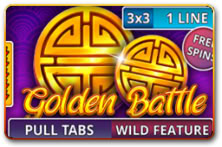 Golden Battle Pull Tabs
