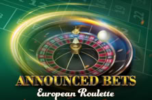 European Roulette Announced Bets
