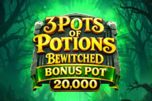 3 Pots of Potions Bewitched Bonus Pot 20,000
