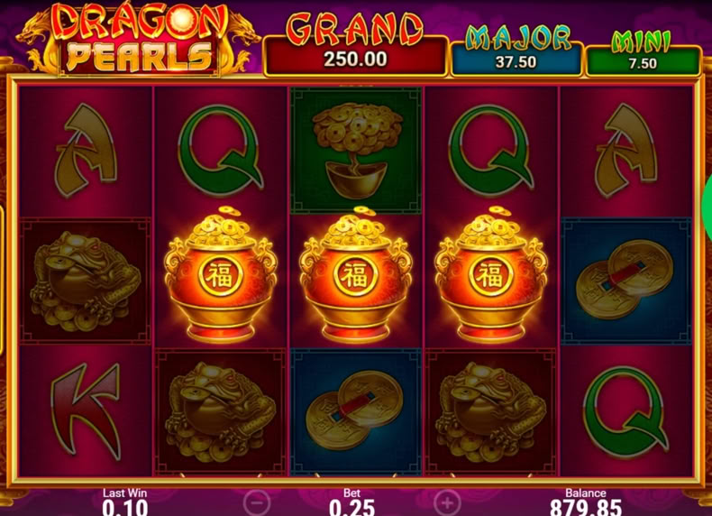 Dragon Pearls: Hold & Win game - play for free