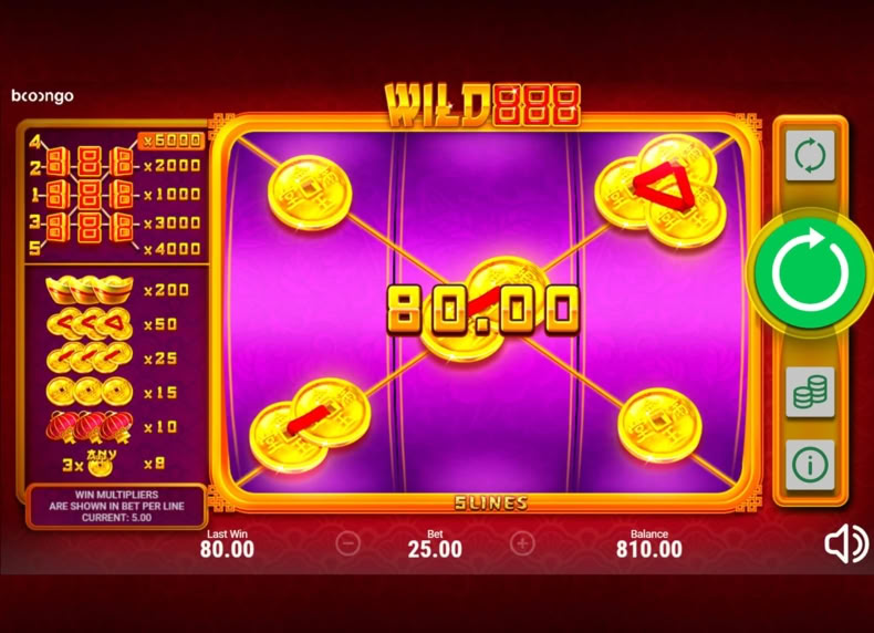 Wild 888 game - play for free