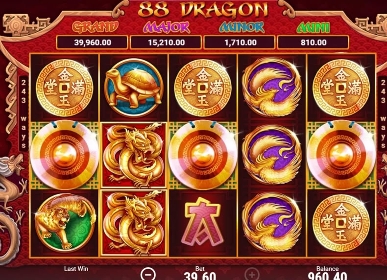 88 Dragon game - play for free