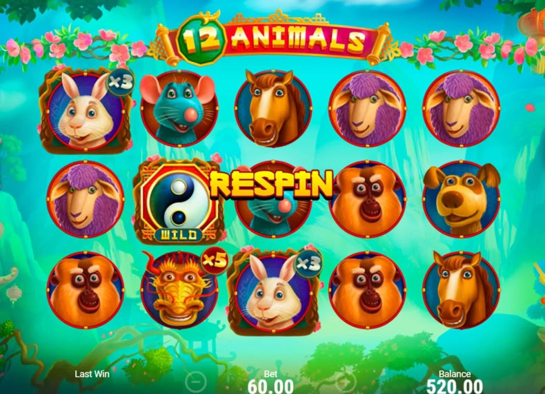 12 Animals game - play for free