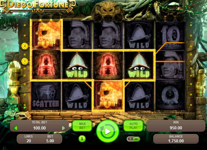 Diego Fortune game - play for free