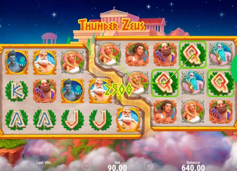 Thunder Zeus game - play for free