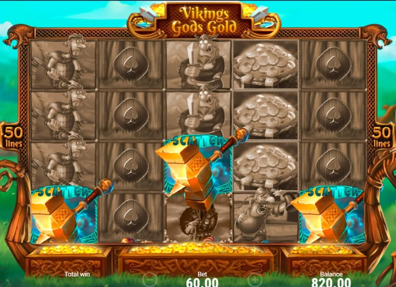 Viking's Gods Gold game - play for free