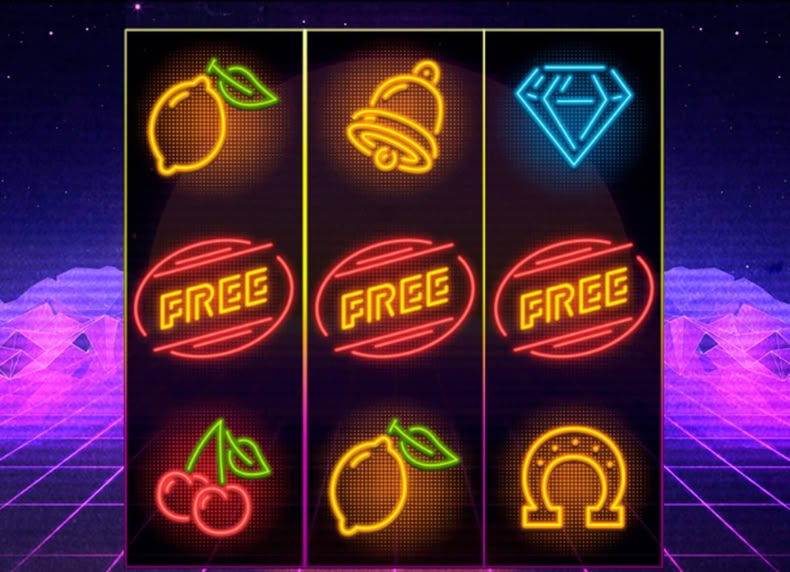 Neon Fruit game - play for free