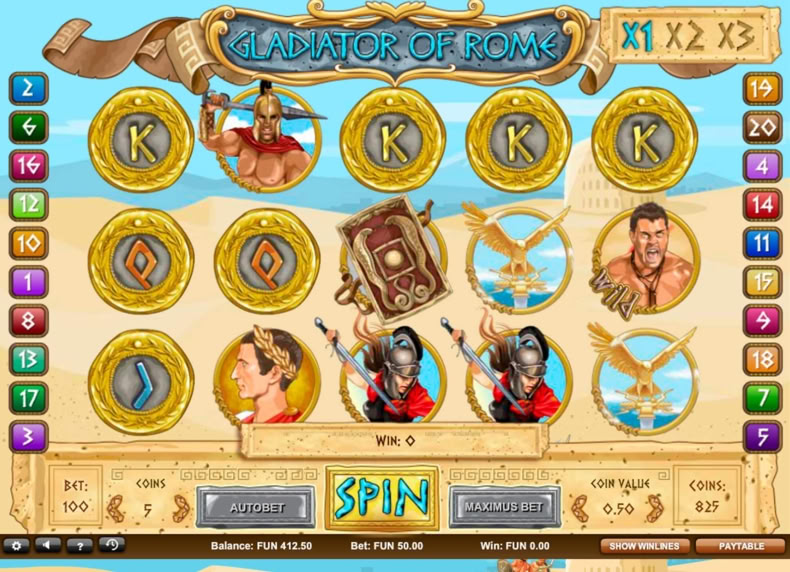 Gladiator of Rome game - play for free