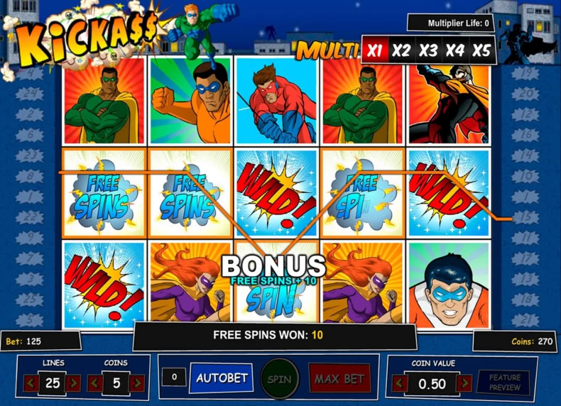 Kick Ass game - play for free