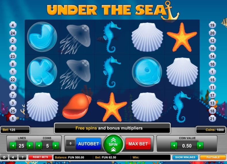 Under the Sea game - play for free