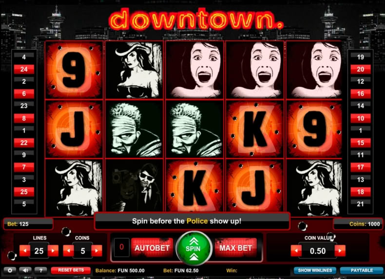 Downtown game - play for free