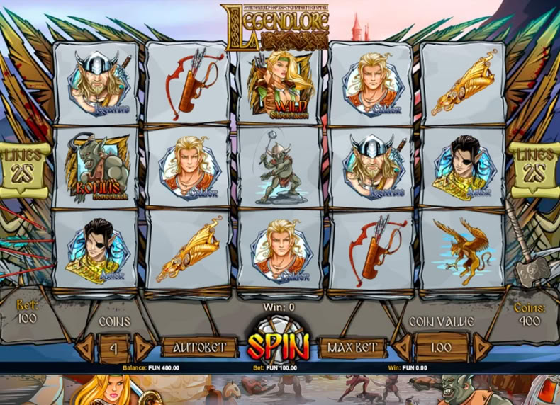 Legend Lore game - play for free