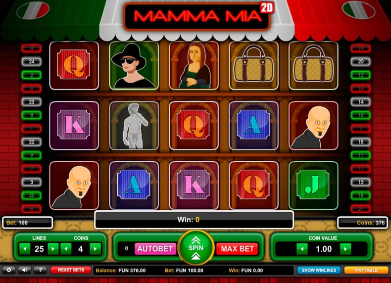 Mamma Mia game - play for free