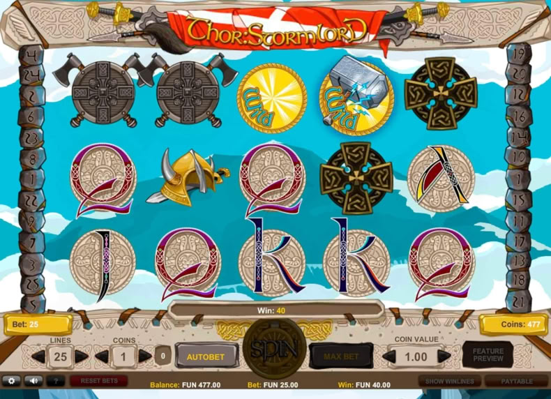 Thor: Stormlord game - play for free