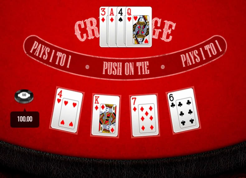 Cribbage game - play for free