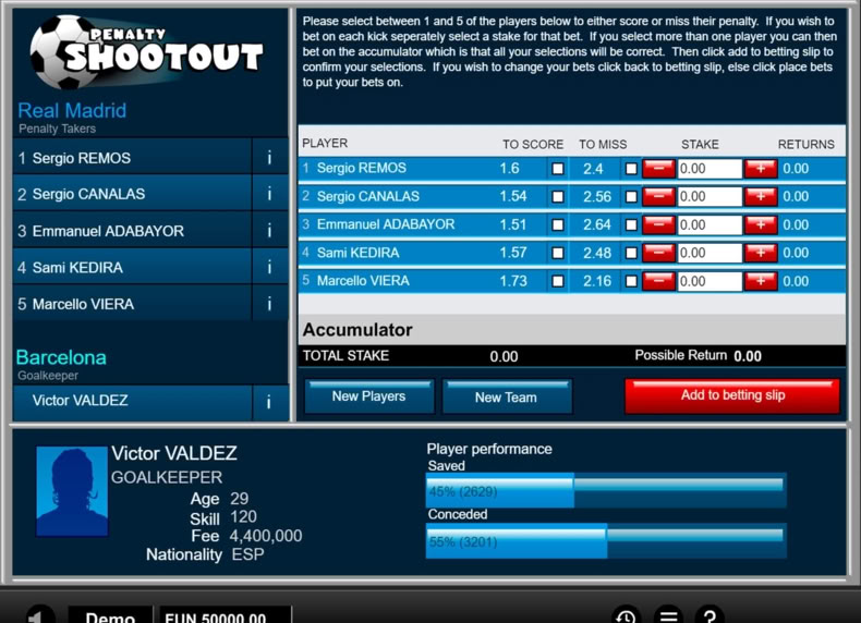 Penalty Shootout game - play for free
