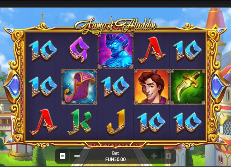 Lamp of Aladdin game - play for free