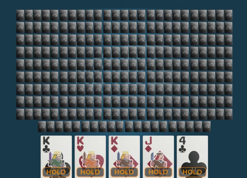 Multihand Video Poker game - play for free