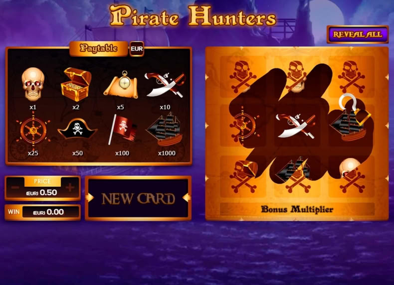 Pirate Hunters game - play for free