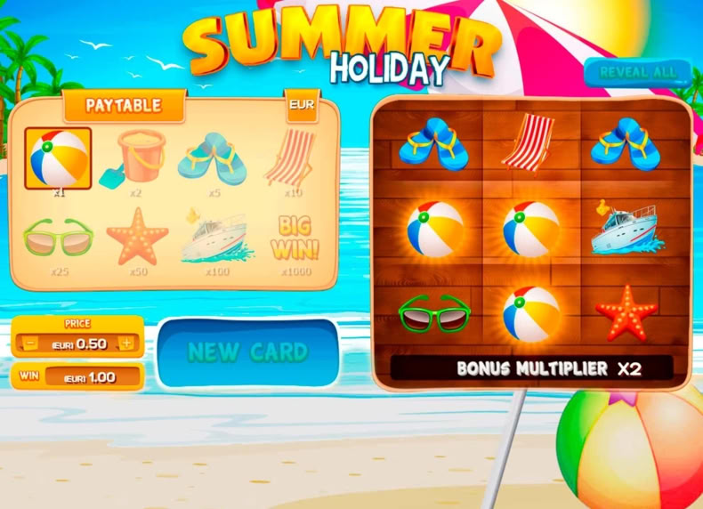 Summer Holiday game - play for free