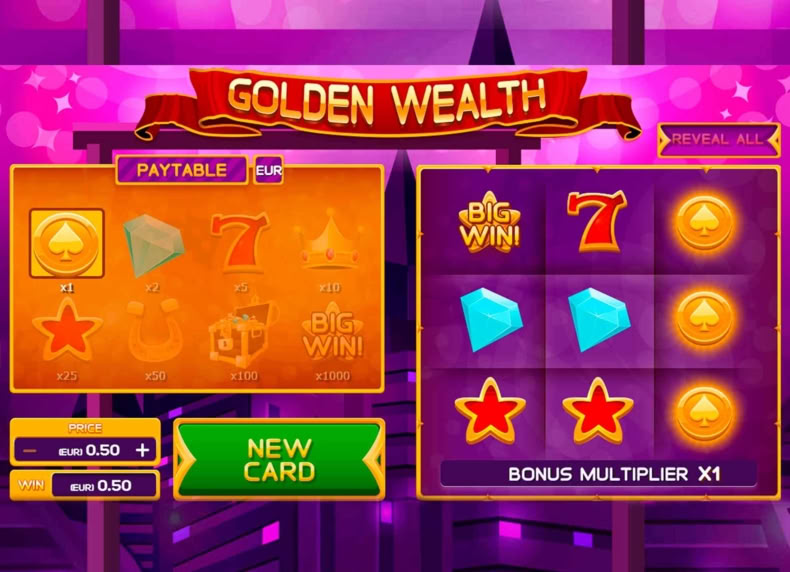 Golden Wealth game - play for free