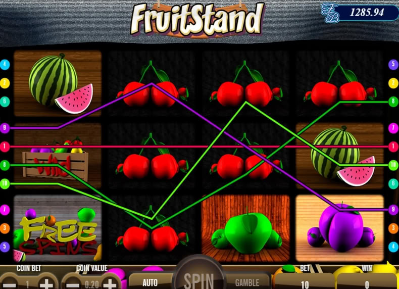 Fruit Stand game - play for free