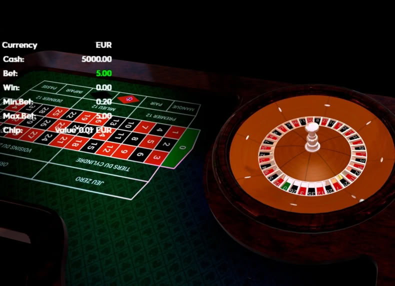 3D Roulette game - play for free