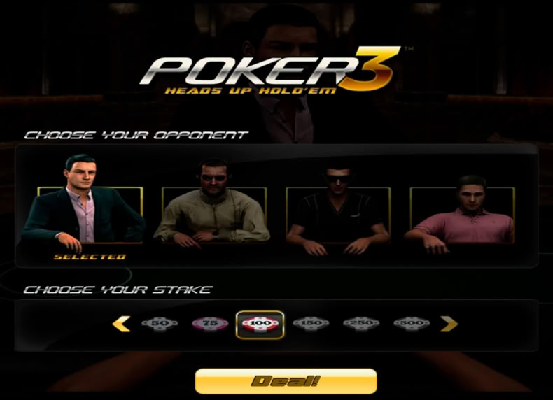 Poker3 game - play for free
