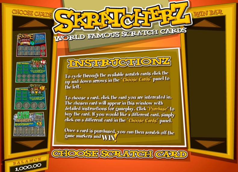 Skratcherz game - play for free